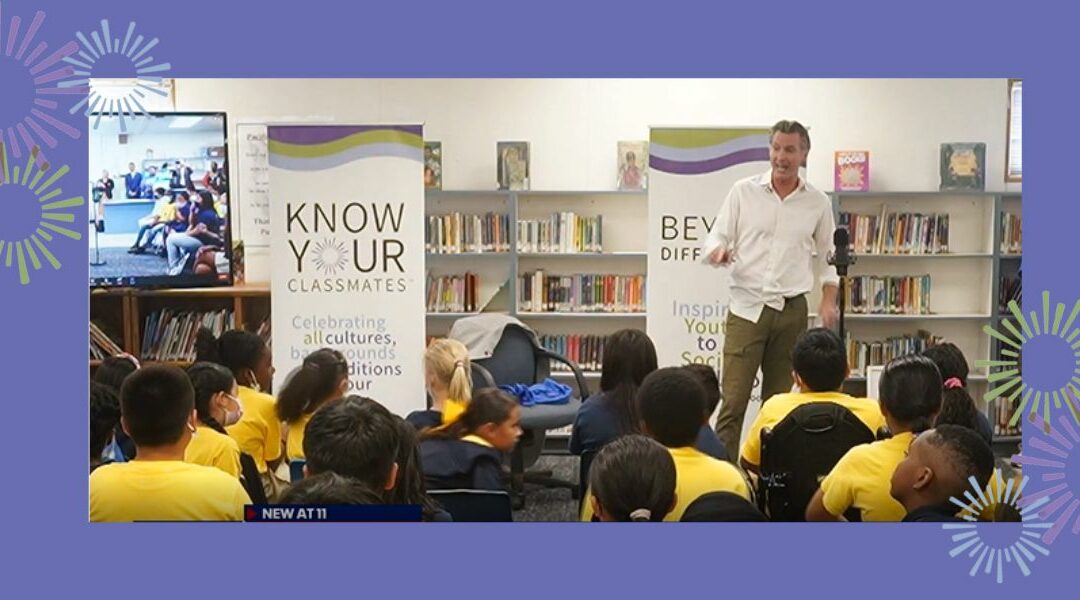 Governor Newsom Celebrates Know Your Classmates® Day