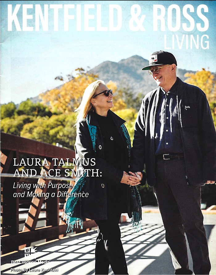 Kentfield & Ross Magazine Interview with Laura and Ace Talmus