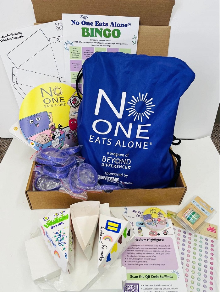No One Eats Alone Day Art Project Kit 2023