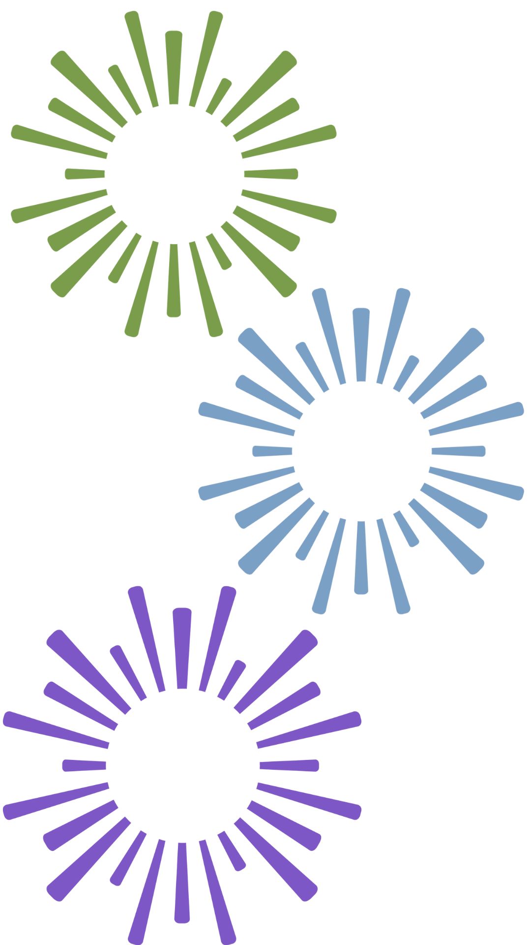 Right Sunburst Design