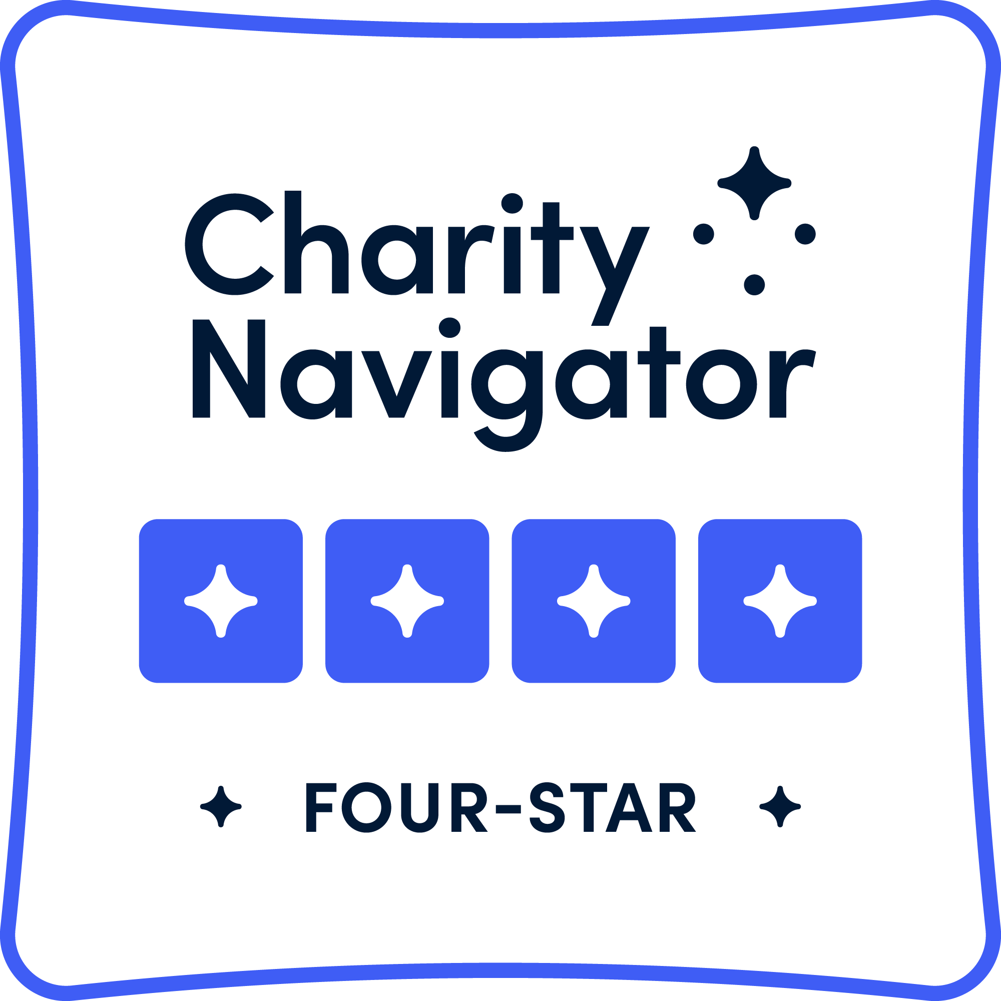 Charity Navigator Logo promoting Beyond Differences 4 Starr rating.